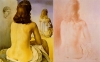 My Wife Naked Looking at her own Body